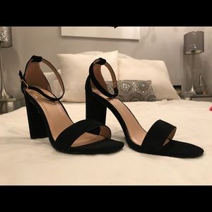 Glaze Strappy Block High Heel Sandal